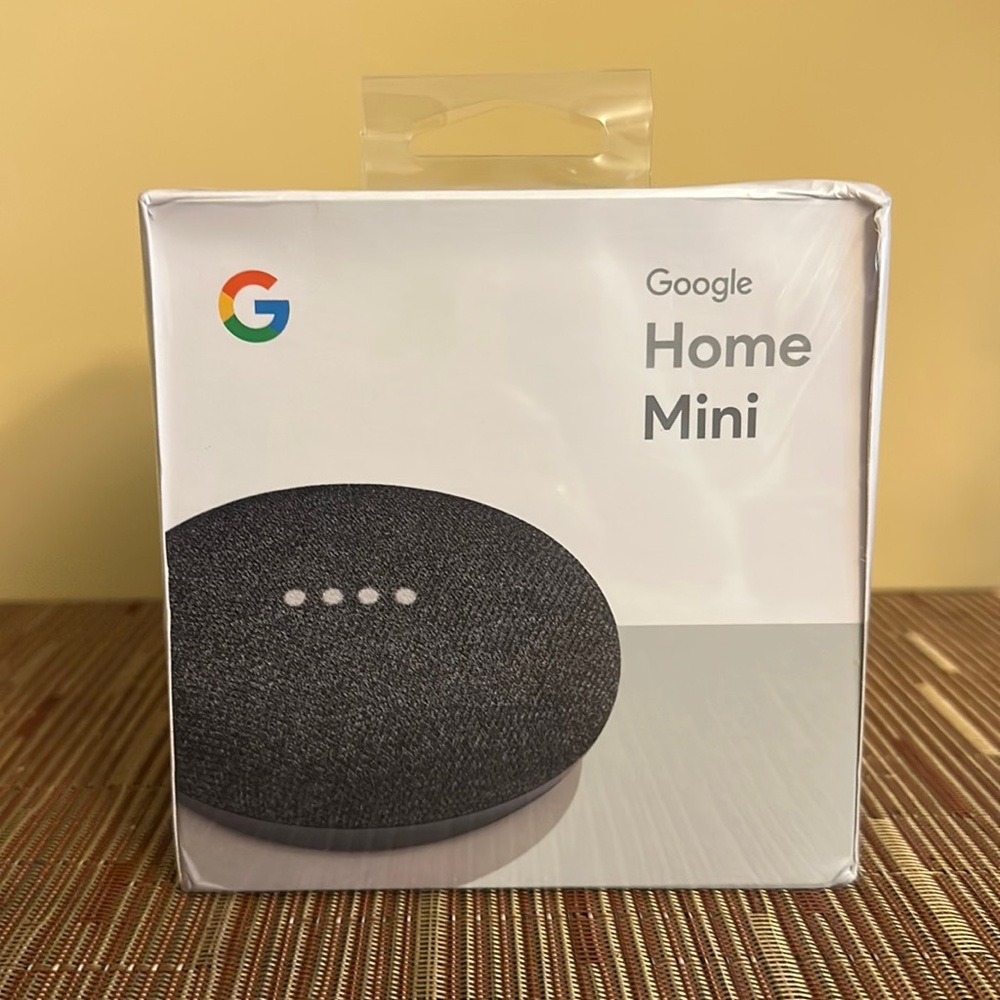 Google Home Mini Smart Speaker 2019, New